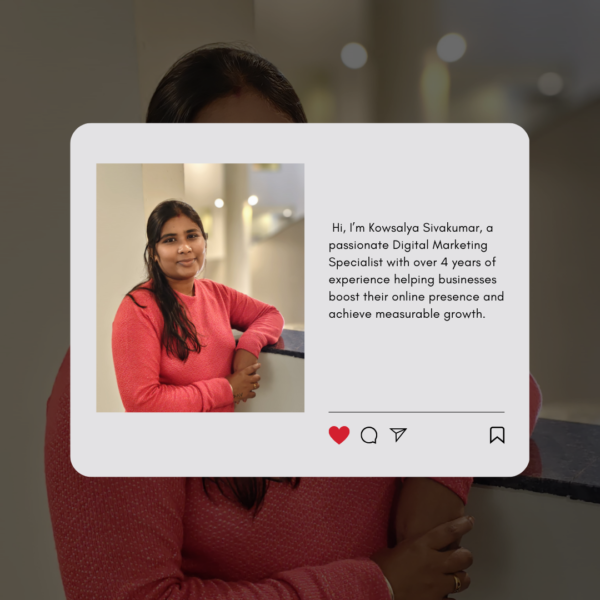 SEO Webinar - Kowsalya Sivakumar